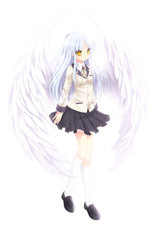 anime angel girl with wings