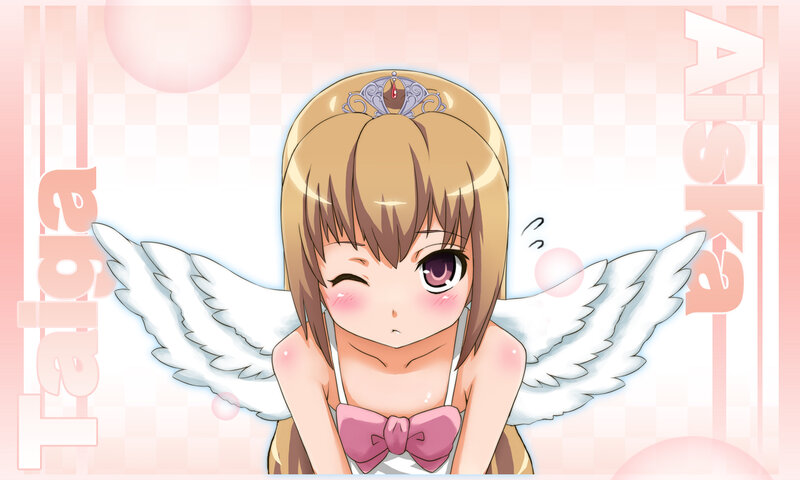 anime angel girl with wings