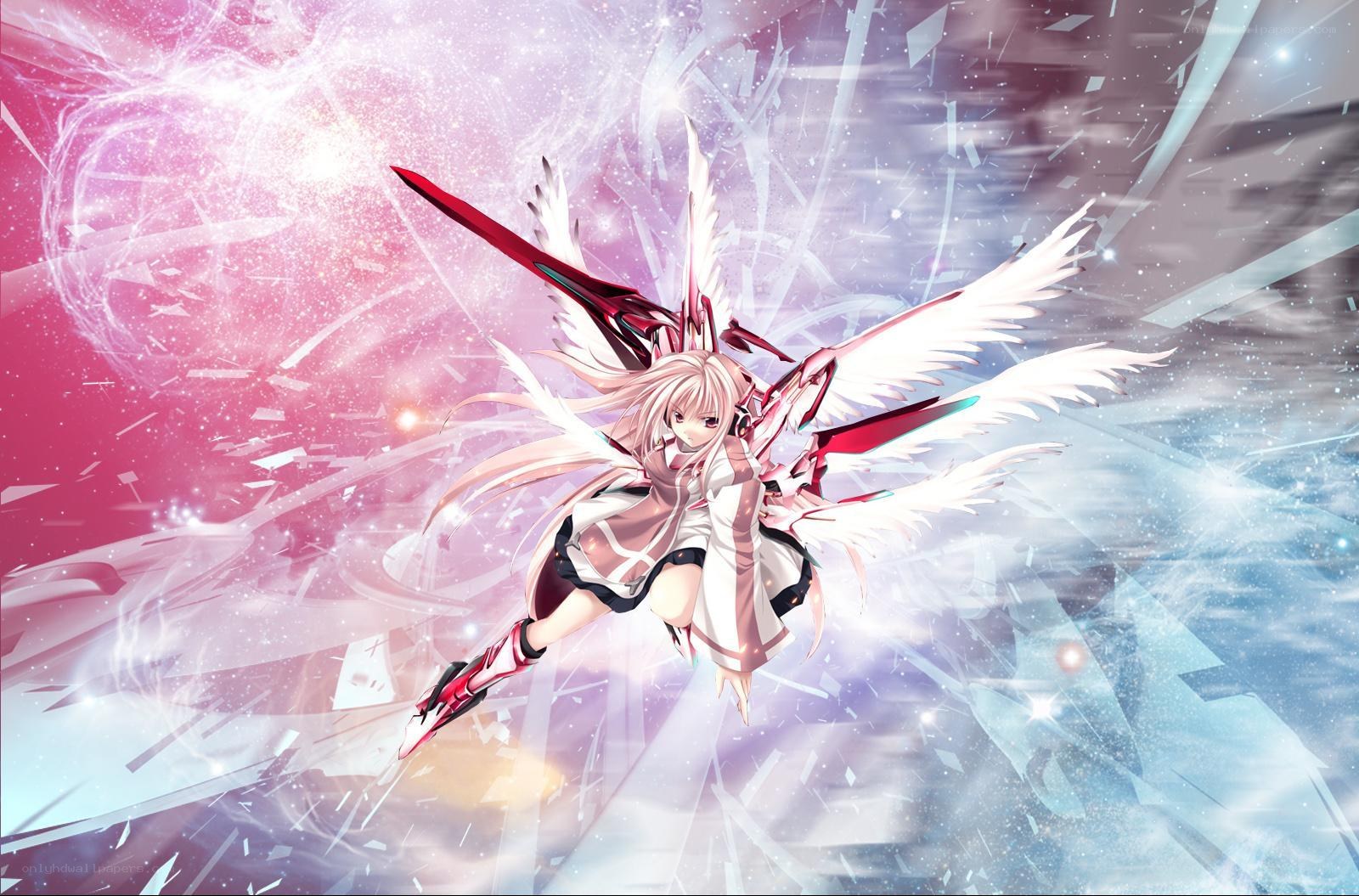 anime angel in flight