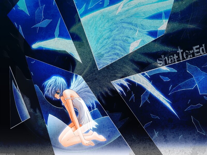 anime angel in shattered glass