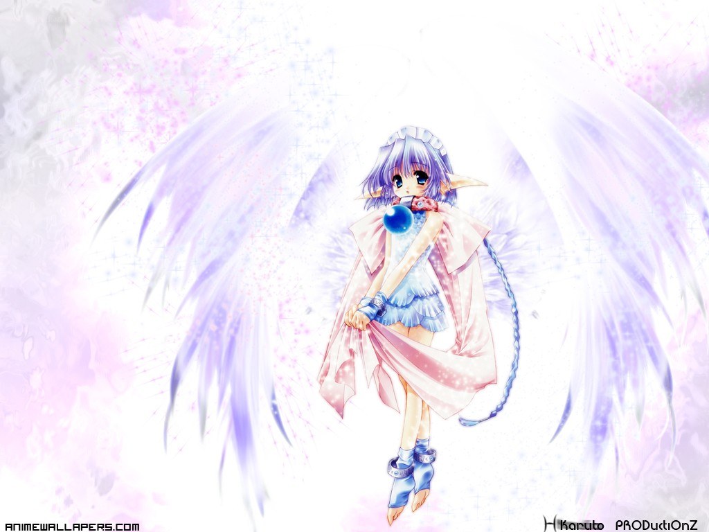 anime angel with wings