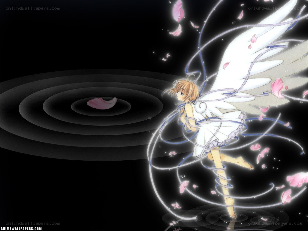 anime angel with wings