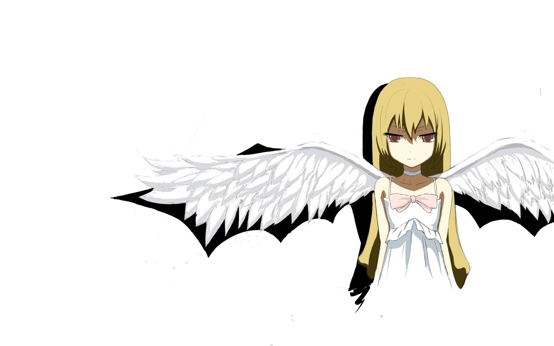 anime angel with wings