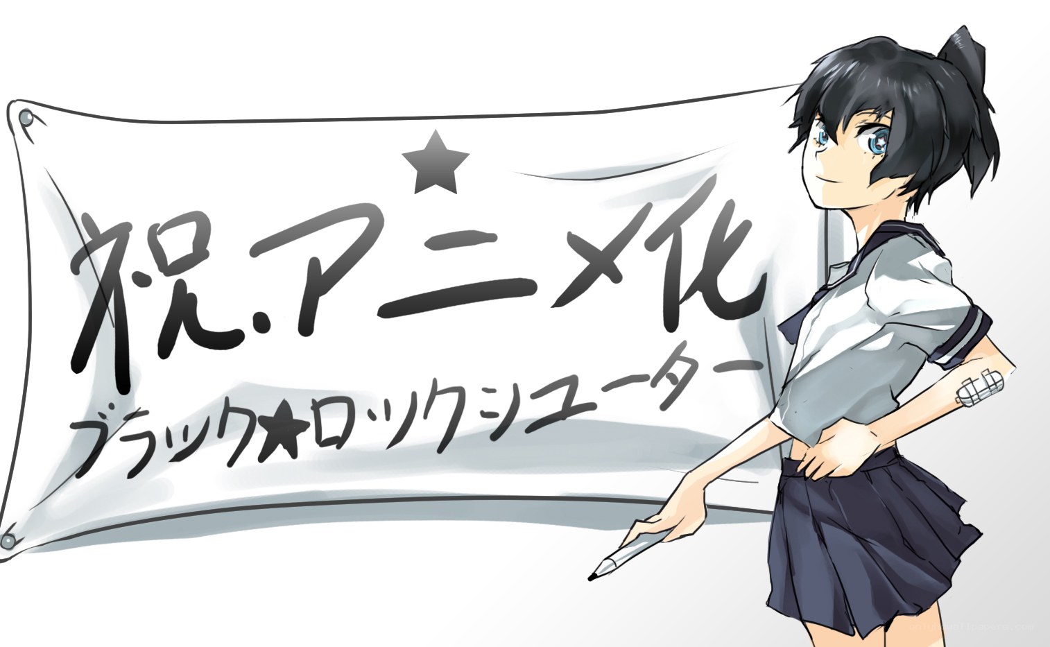 anime announcement illustration