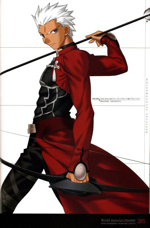 Anime Archer Character — Red