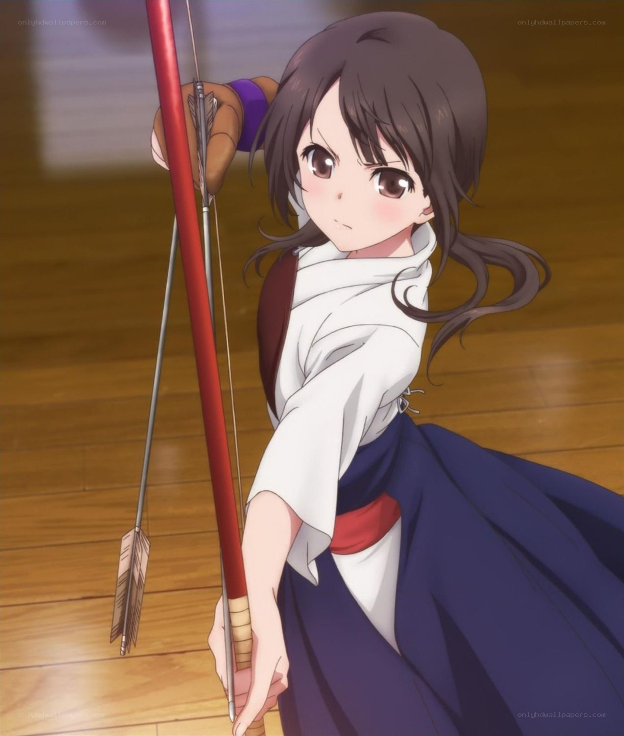 Anime archer girl