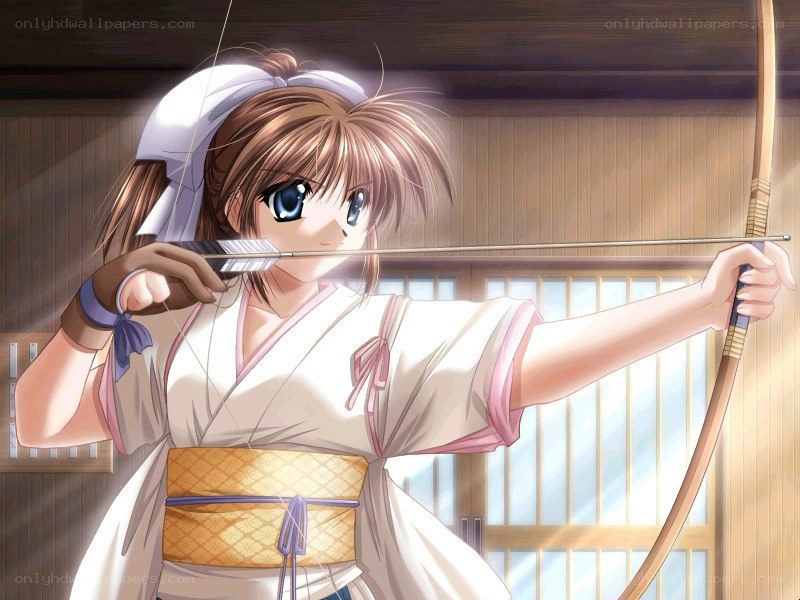 anime archer girl