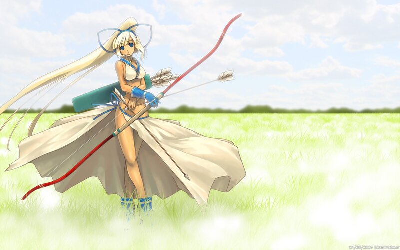 Anime Archer in Field