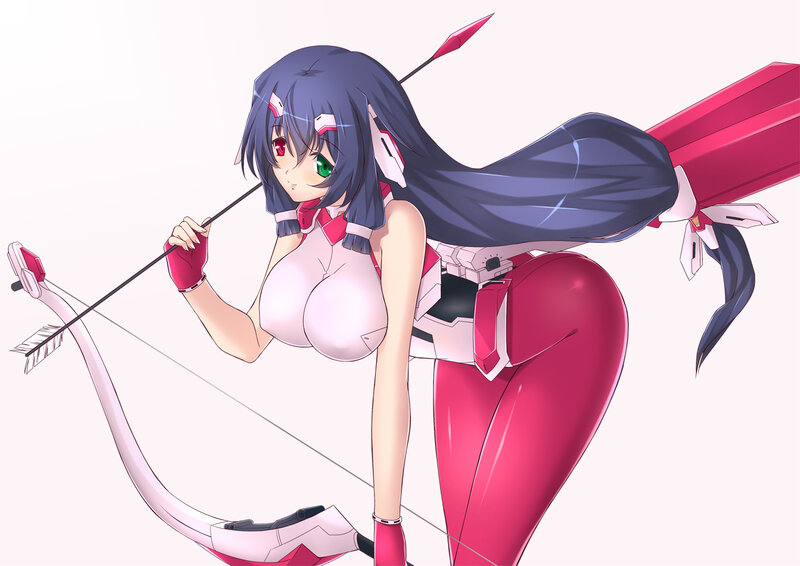 Anime Archer Woman — Pink