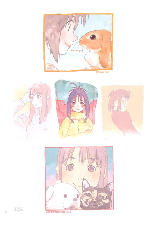 Anime art collection