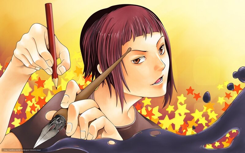 anime artist drawing stars