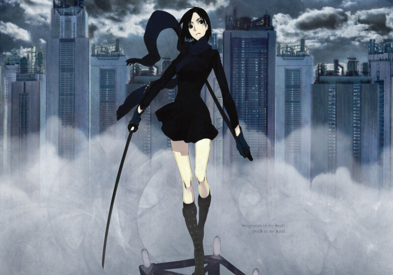 anime assassin with sword