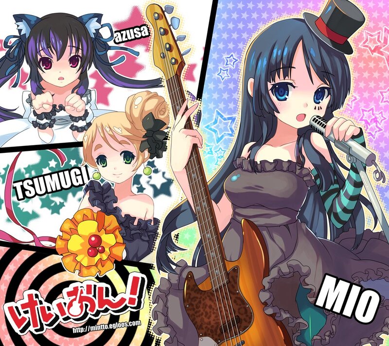 Anime band characters