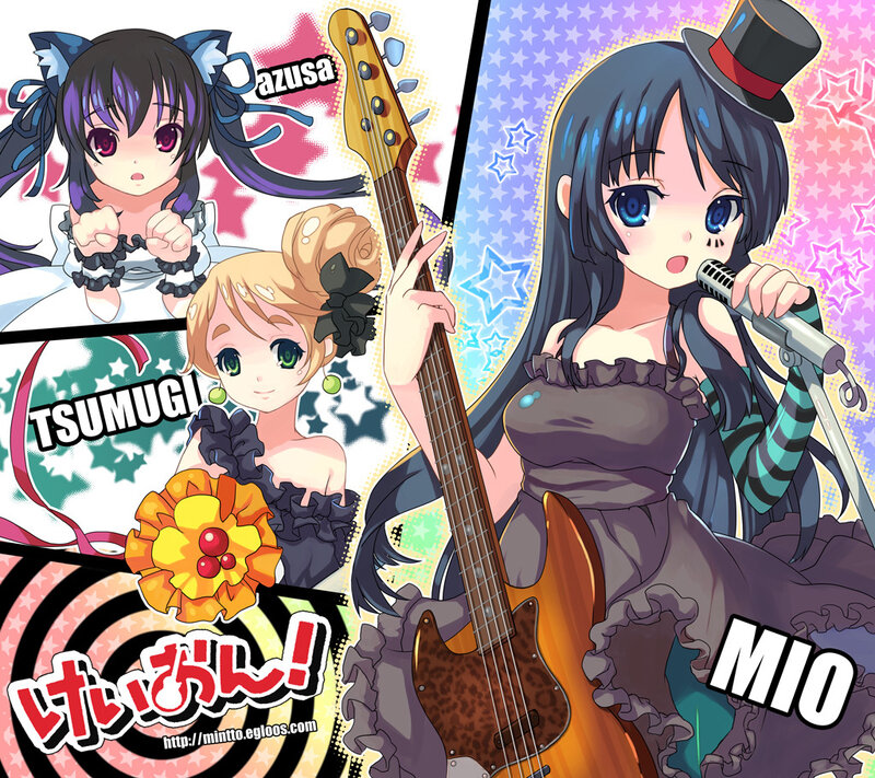 Anime band characters