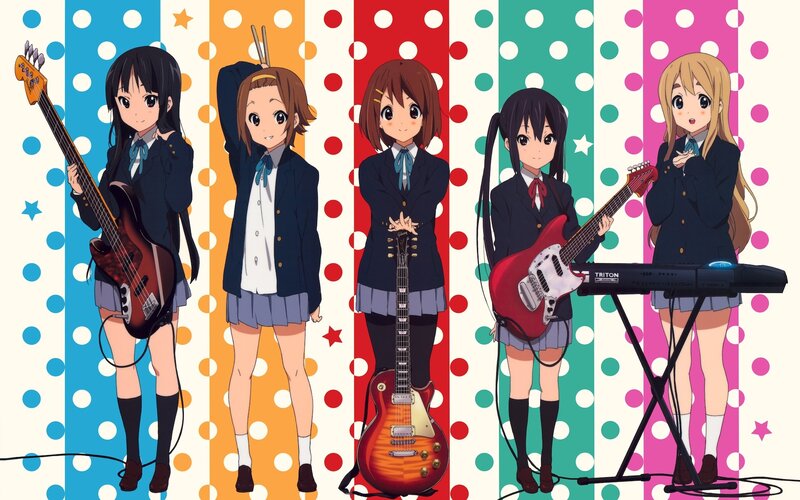 anime band girls