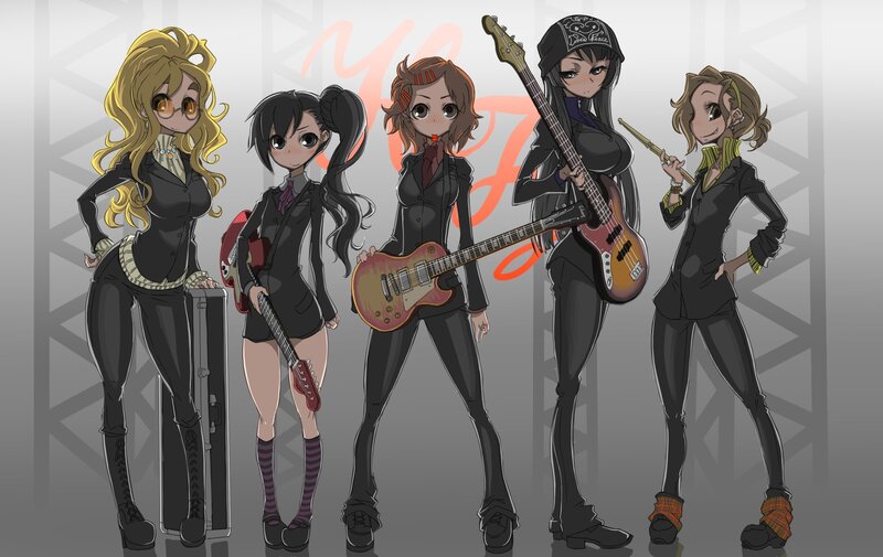 anime band girls