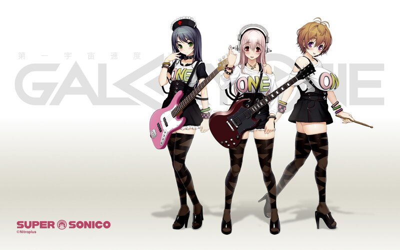 anime band girls with instruments