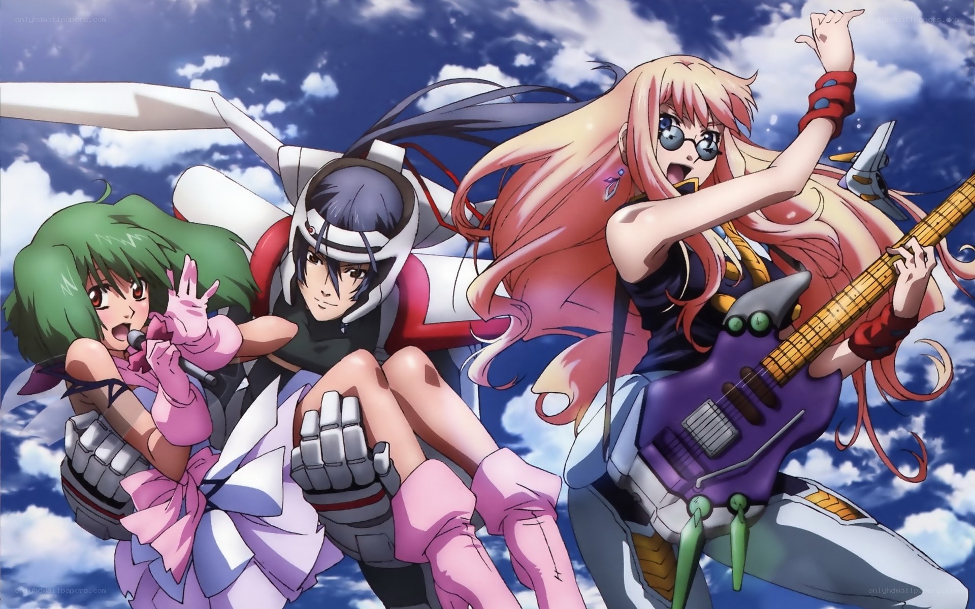 anime band in sky
