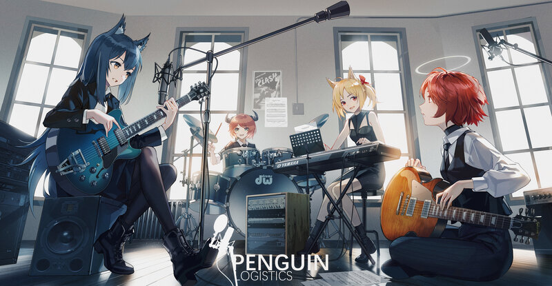 Anime Band in Studio