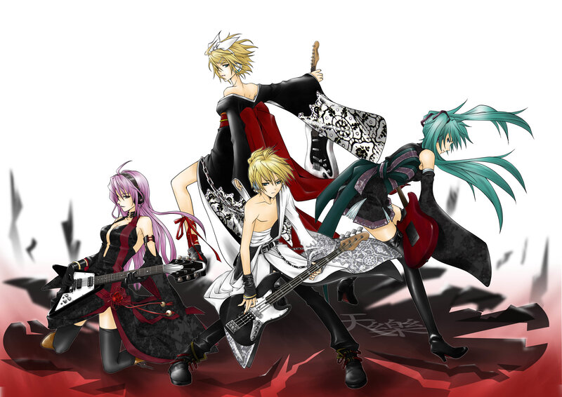 Anime Band Members — Black