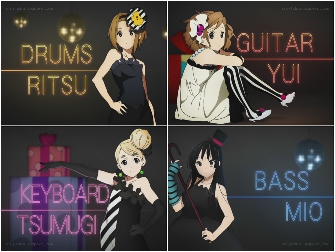 Anime band members introduction
