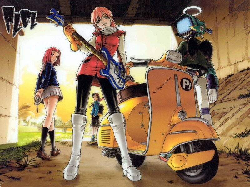 Anime Band Members — Yellow, Dramatic, Sunset, Manga