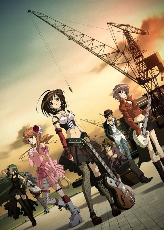 Anime Band on Construction Site