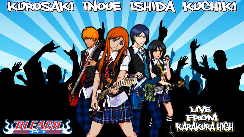 Anime Band on Stage — Blue