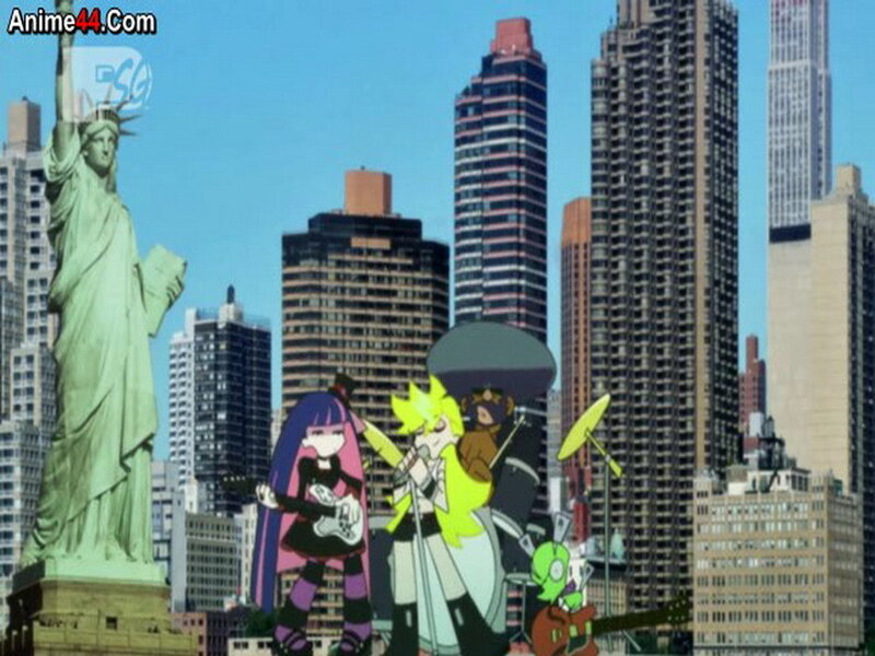 Anime Band on Stage — Green