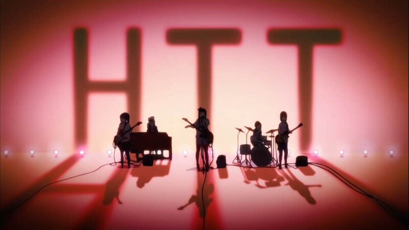 Anime Band on Stage — Red, Dramatic, Guitar