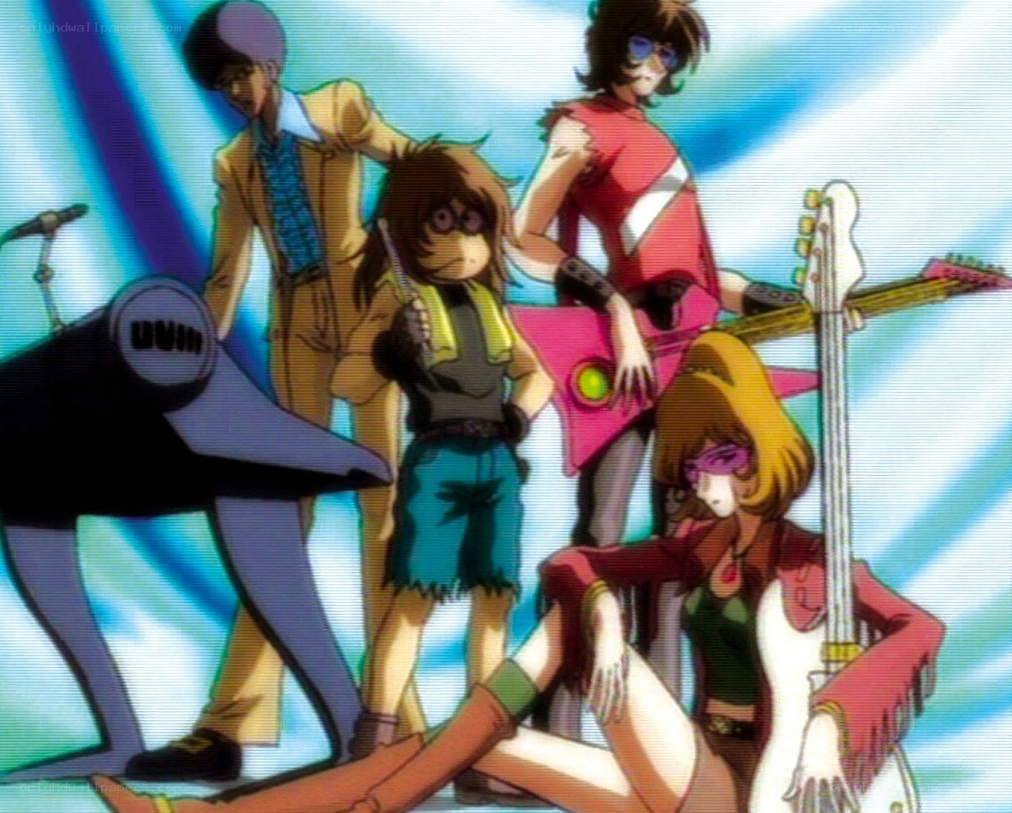 anime band on stage
