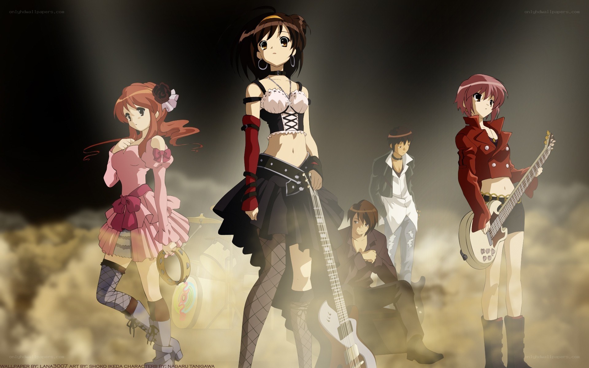 anime band performance scene