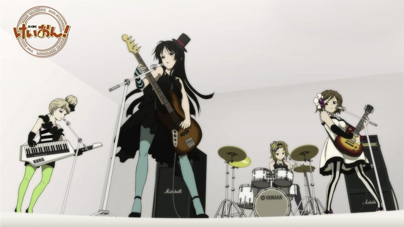 Anime Band Performing — Black, Energetic, Keyboard