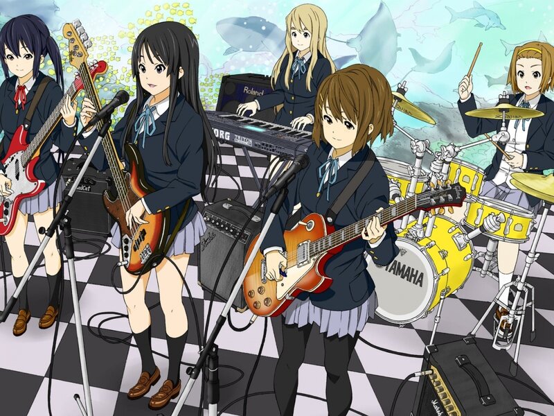 Anime Band Performing — Blue