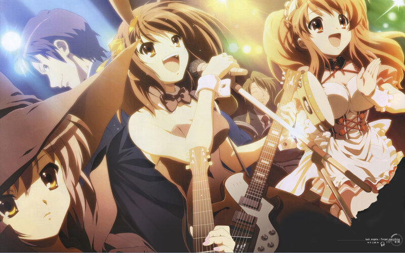 Anime Band Performing — Brown