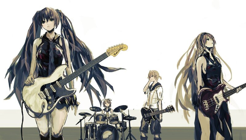 anime band performing music