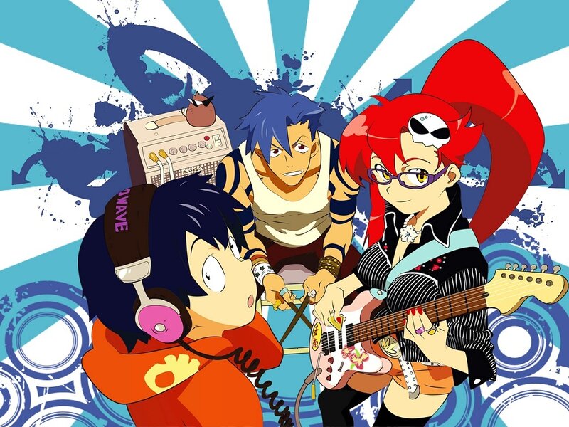 Anime band performing music
