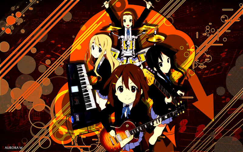 Anime Band Performing Music — Orange