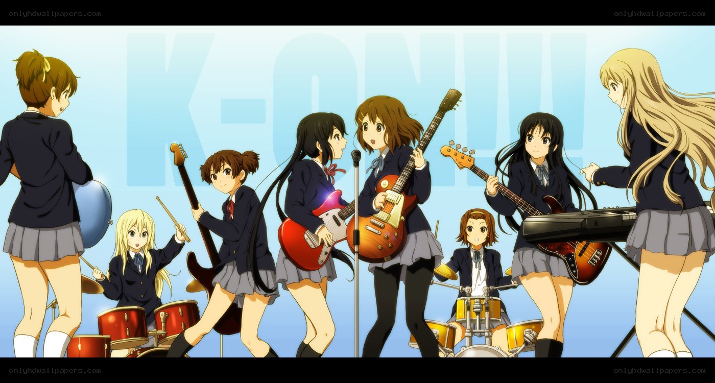 anime band performing on stage