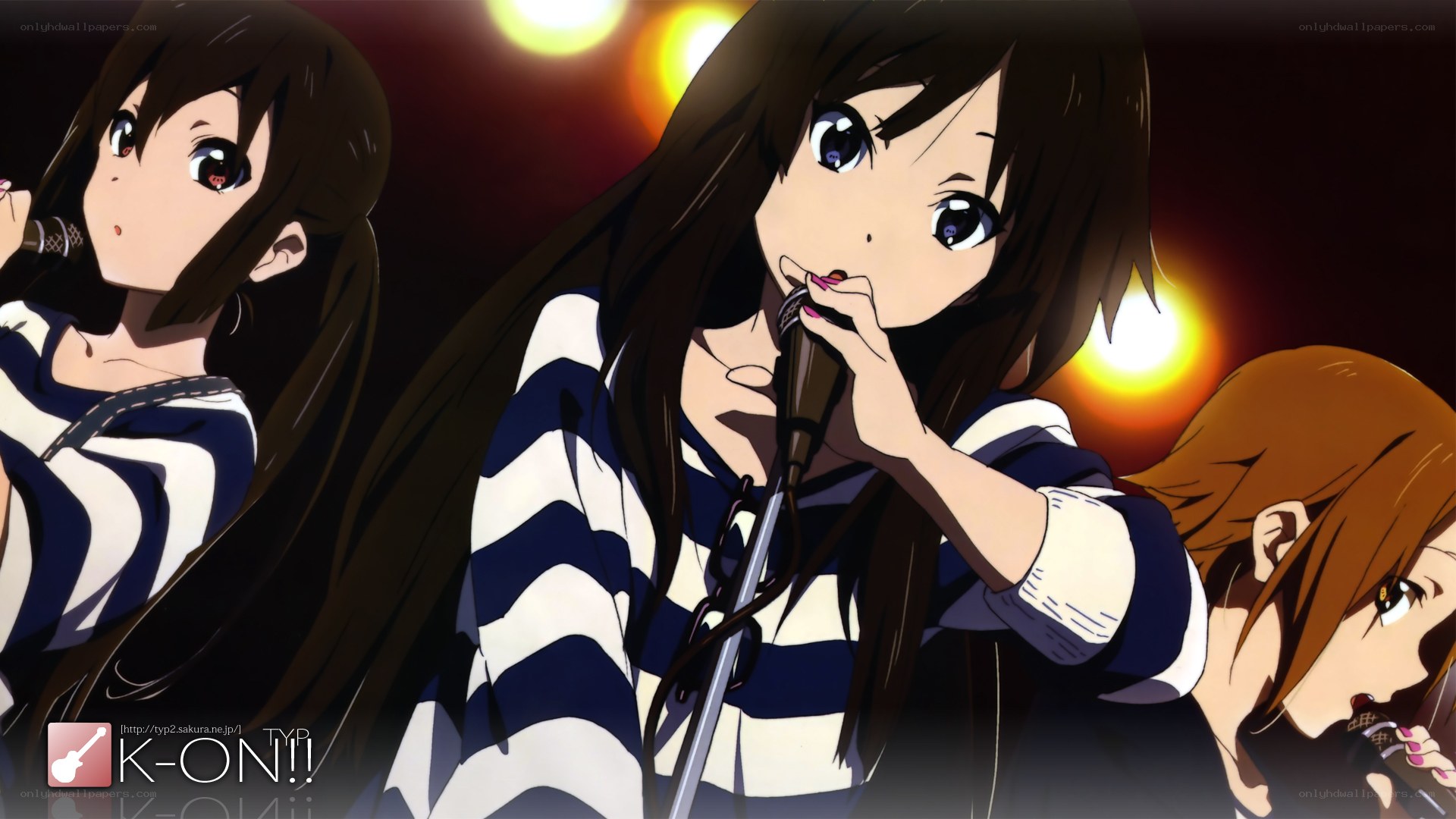 Anime band performing on stage