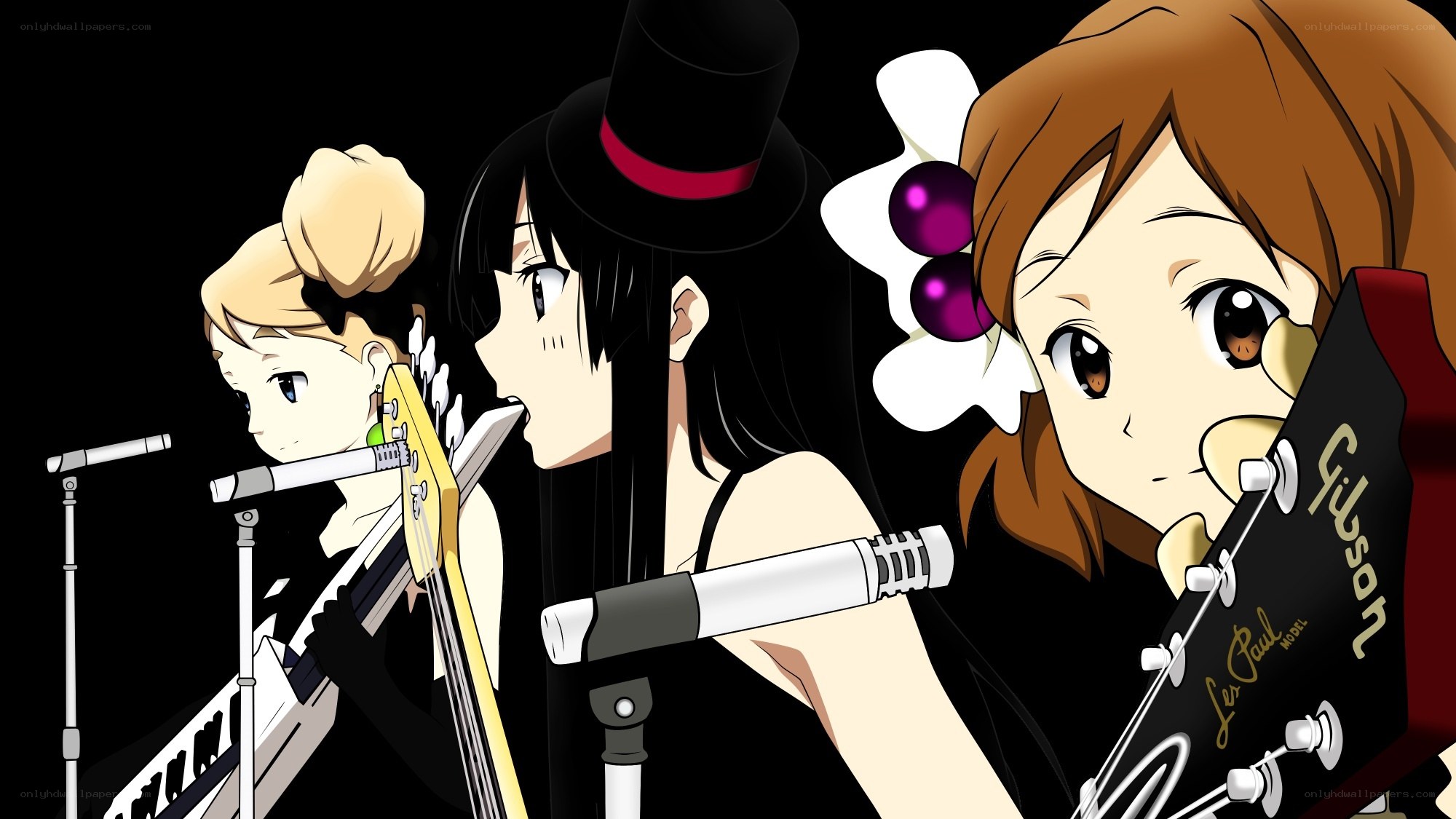 anime band performing on stage