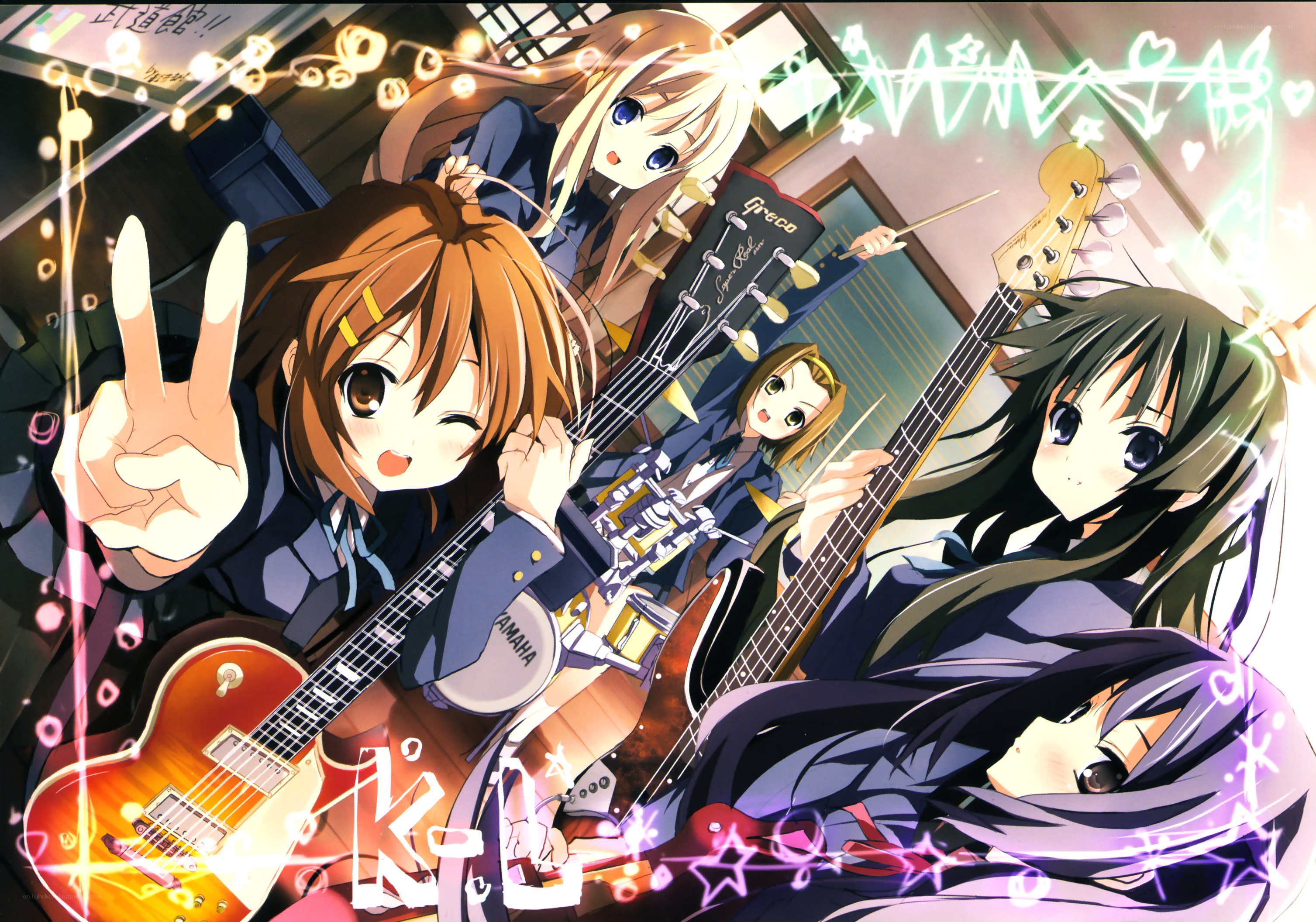Anime band performing together