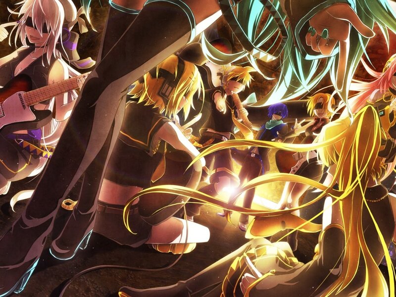 Anime Band Performing — Yellow, Dramatic