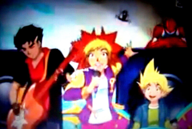 Anime Band Performing — Yellow, Energetic