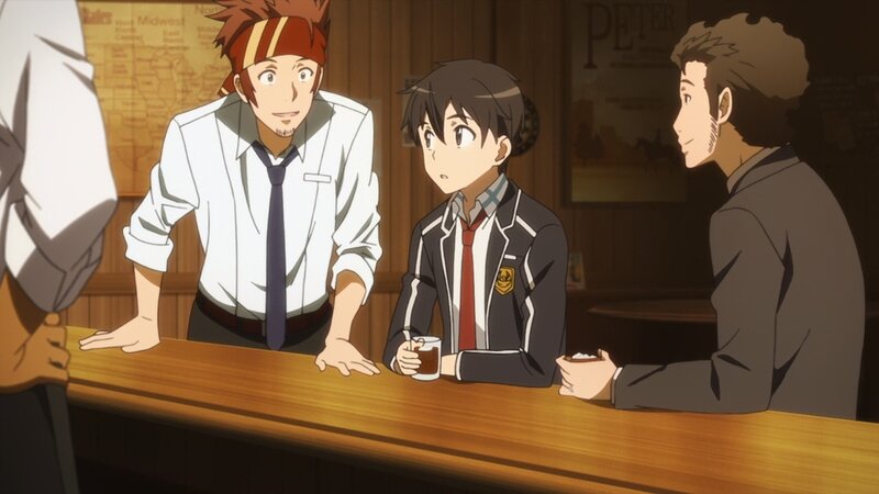 anime bar scene
