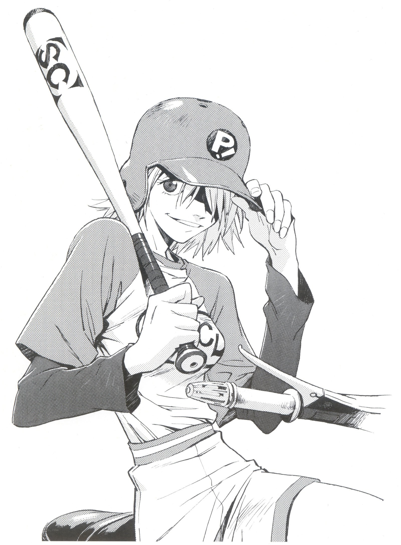 anime baseball player