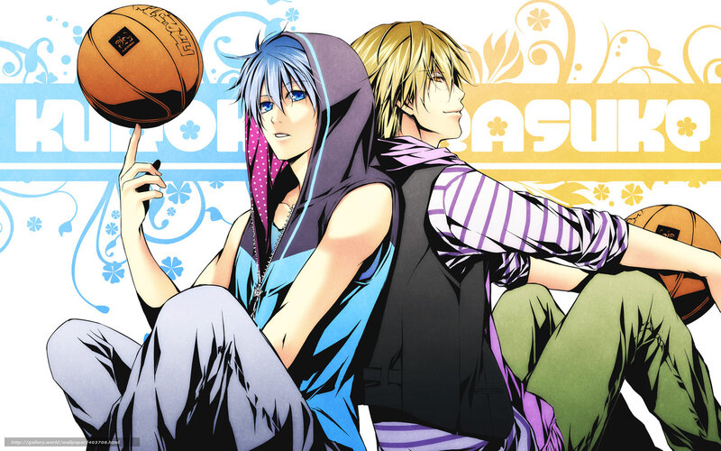 Anime basketball duo
