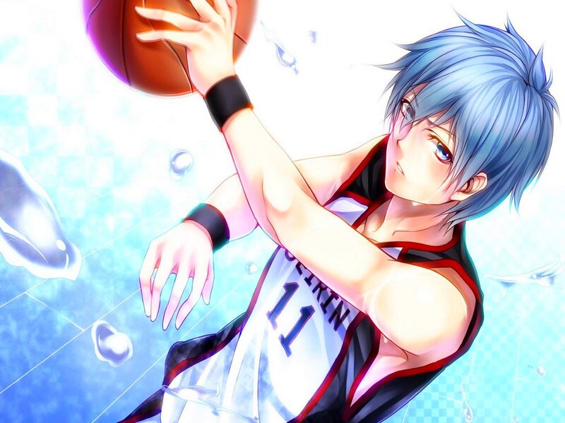 Anime Basketball Player — Blue