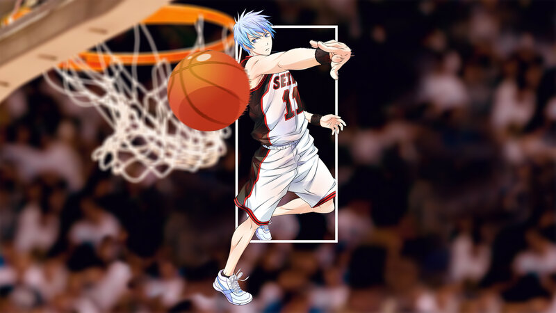 Anime Basketball Player — White, Dynamic