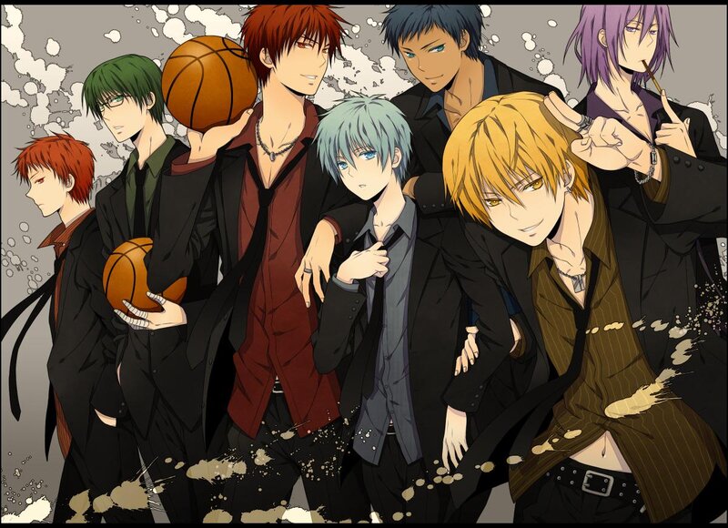Anime Basketball Players — Black